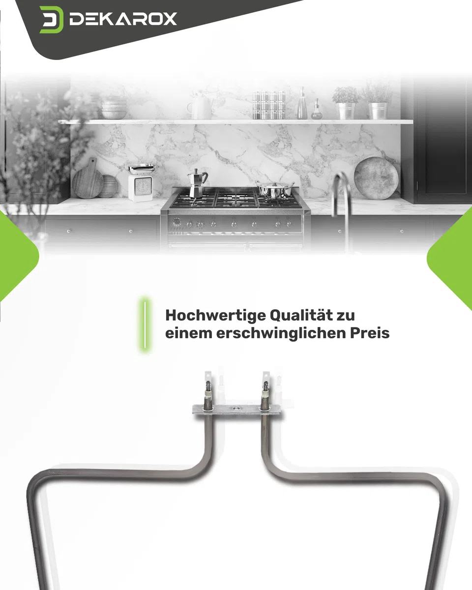 Unterhitze Heizelement 230V 1150W für Bauknecht Whirlpool Ignis 481010375734 IRCA 7005R616 für Backofen Herd