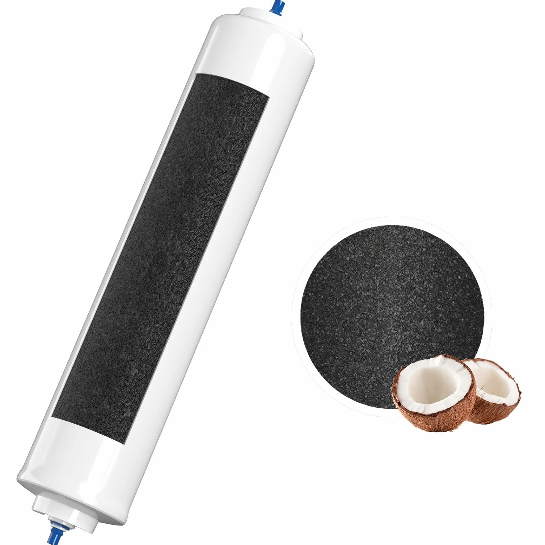 Wessper Kühlschrank Wasserfilter Ersatz für Samsung Side By Side, LG, AEG, HAIER, Whirpool, DA29-10105J, HAFEX/EXP, DA99-02131B, WSF-100, EF9603, USC-100, 4 Stück