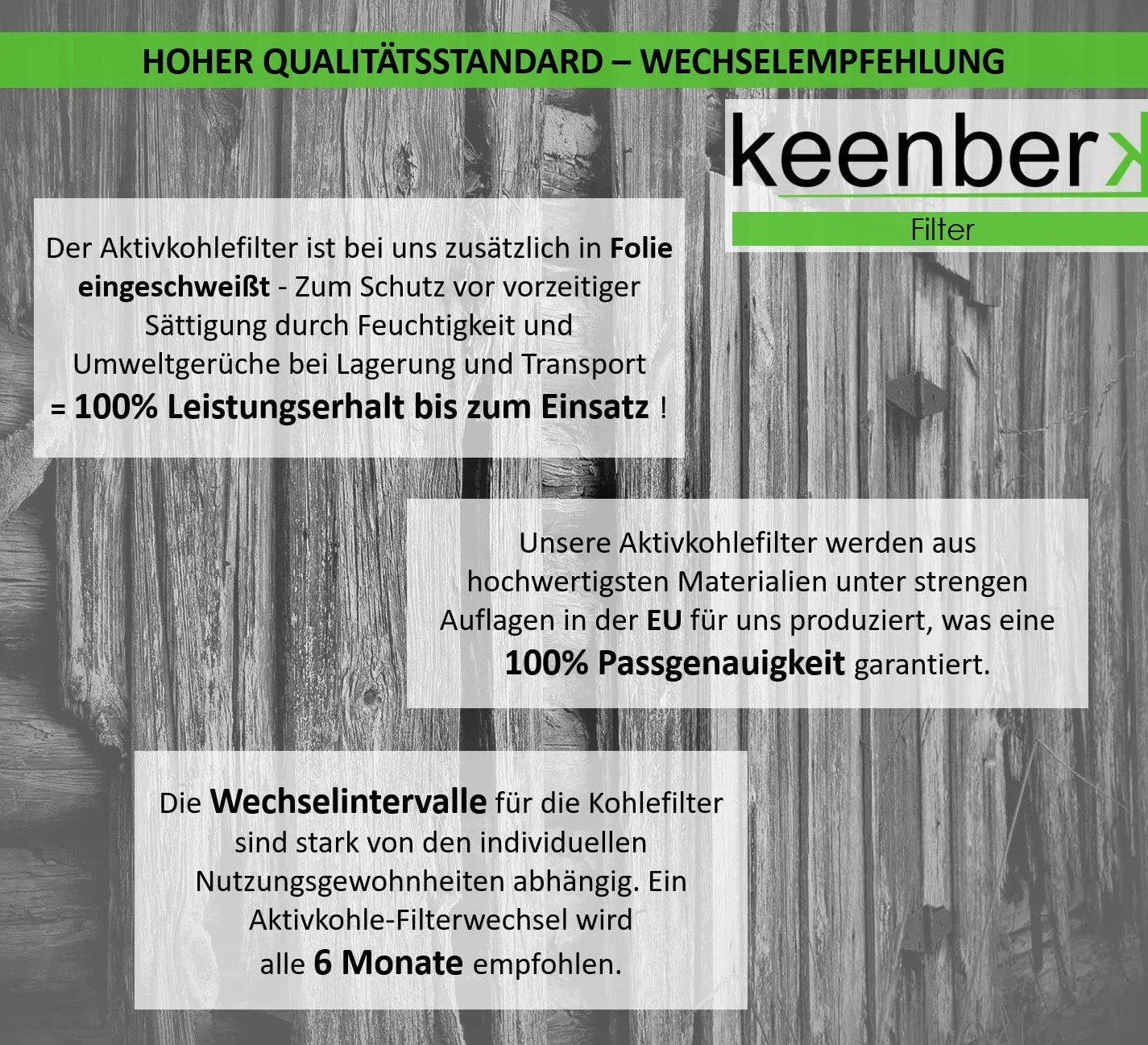 Aktivkohlefilter - passender Geruchsfilter für Oranier-Dunstabzugshauben KSC 700