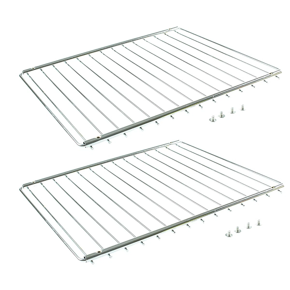 First4Spares Universal verstellbar ausziehbar Ofen Regal/Herd/Kühlschrank Rack, 352–566 mm, 2 Stück