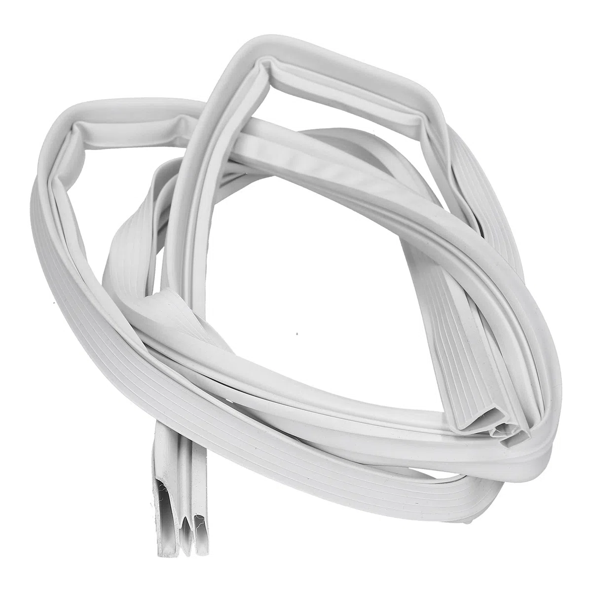 LUTH Premium Profi Parts - Universal PVC Türdichtung Dichtung weiß 2m für Kühlschrank Gefrierschrank KühlGefrierKombination Truhe