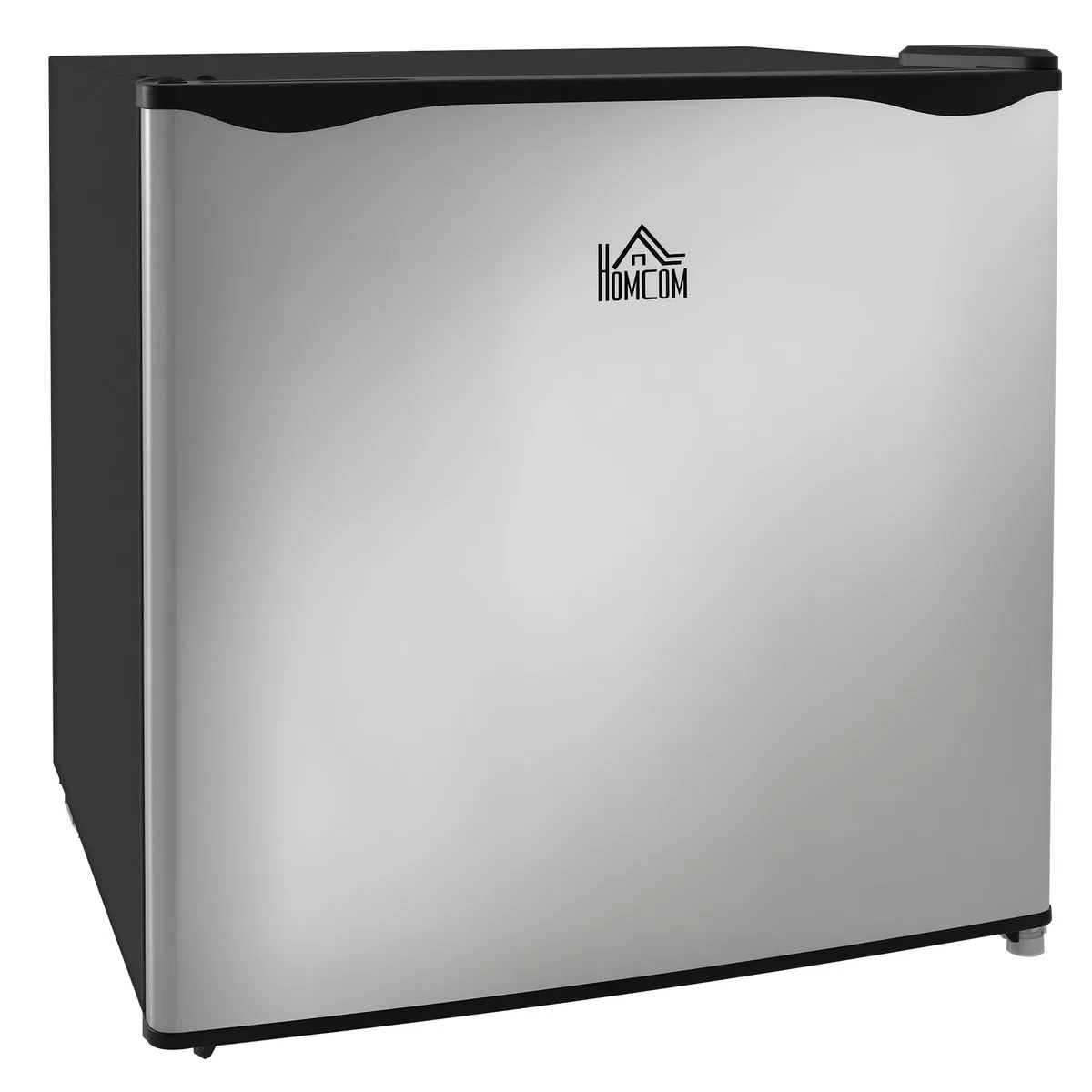 HOMCOM Mini-Gefrierschrank 35 L Gefrierbox elektrisch freistehend 45 W Mini Gefriertruhe Minikühlschrank 41dB -14 bis -24℃ 5-stufige Temperaturregelung 47 x 44,2 x 48,8 cm Silber