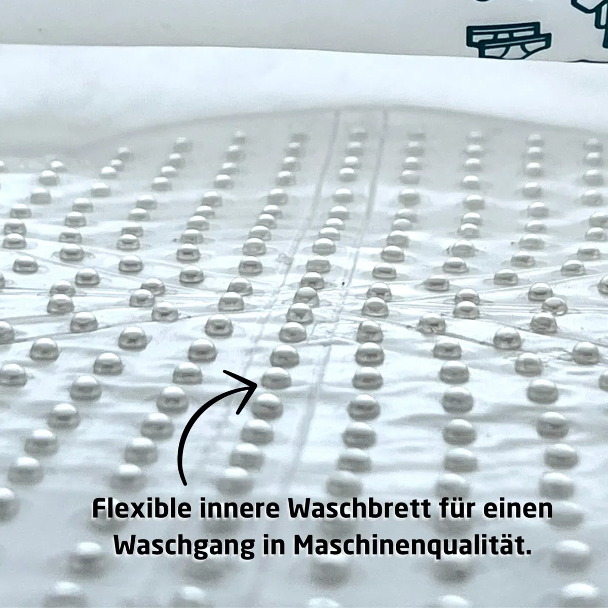 Scrubba UNTOUCHED Waschbeutel – Manuelle Reise-Handwaschmaschine ohne Strom – Ultraleicht & umweltfreundlich – Ideal für Camping Outdoor, unterwegs & Babywäsche – Faltbar – 150g