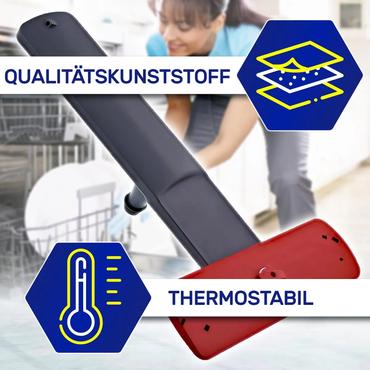 Unterer Sprüharm für Geschirrspüler 400 mm mit dem Originalcode 111922637/9 1119226379 für AEG für Electrolux - Garantie 10 Jahre - MONTERAL