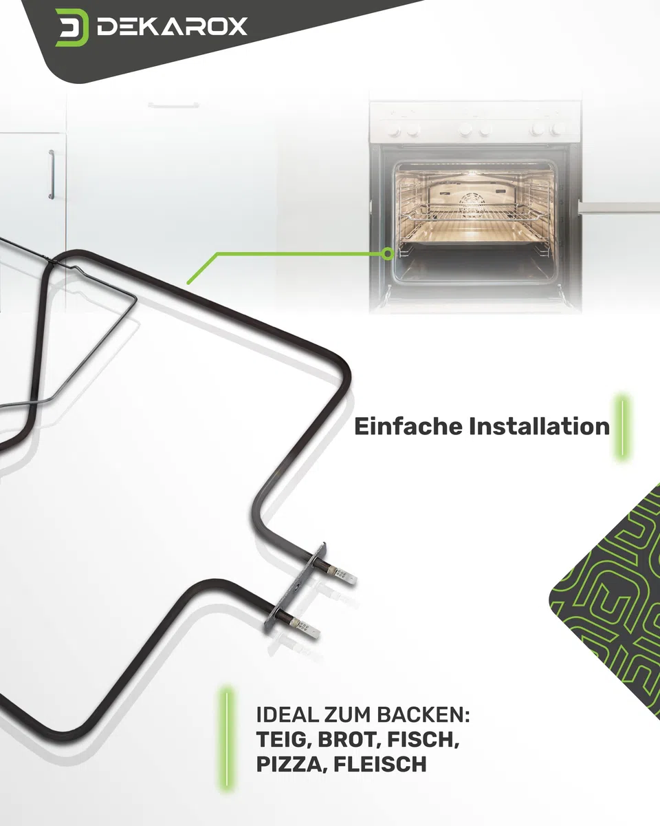 Unterhitze Heizelement 230V 1150W für Bauknecht Whirlpool Ignis 481010375734 IRCA 7005R616 für Backofen Herd