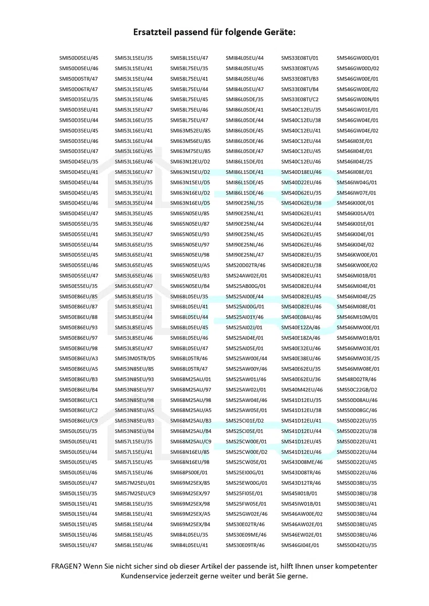 DL-pro Heizpumpe Umwälzpumpe für Bosch Siemens Neff 12019637 Heizung Pumpe für iQ100 iQ300 iQ500 iQ700 SuperSilence Extraklasse Geschirrspüler Spülmaschine Copreci 9001.375.885 Gray