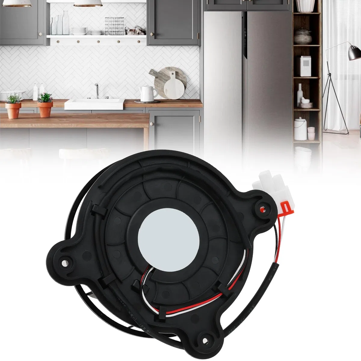 Create idea Kühlschrank-Lüftermotor 12035GE-12M-YT DC12V 0,26A kompatibel mit Samsung kompatibel mit Haier S6