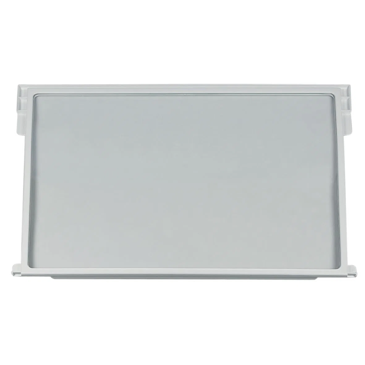 Gorenje 163336 ORIGINAL Glasplatte Scheibe Abdeckplatte Glasboden mit Halteleisten fürs Lebensmittelfach 465x300x7mm z.T. HZI2926 HZI2921 HS2226 HS1826 HI2226 HI1826 HI1526 G3000200 Kühlschrank