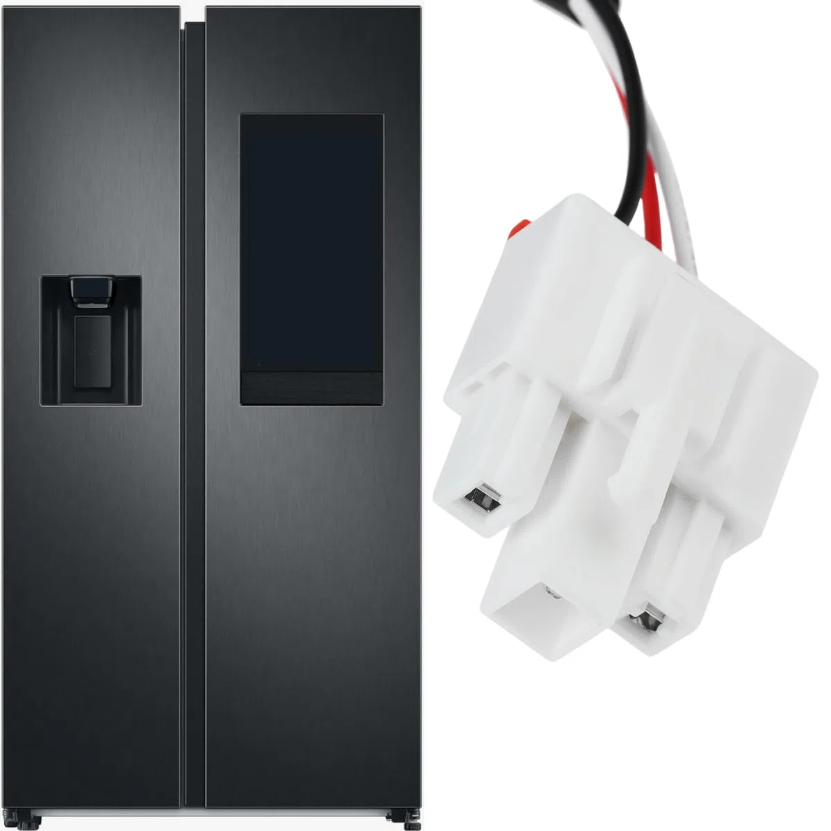 Create idea Kühlschrank-Lüftermotor 12035GE-12M-YT DC12V 0,26A kompatibel mit Samsung kompatibel mit Haier S6