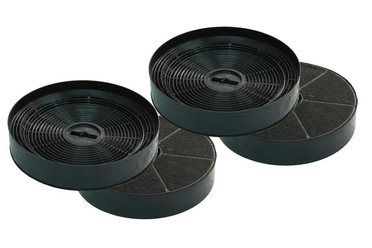 Aktivkohlefilter für Oranier-Dunstabzugshaube KSC 700 mit Umluft - Zubehör für Dunstesse - Geruchsfilter - Sparset - 4 Stück
