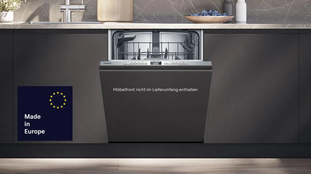 Siemens iQ300 Smarter XXL-Geschirrspüler 60 cm, SX63HX03TE, Vollintegriert, smartStart, varioSpeed Plus, Dreifach rackMatic, Besonders leise, infoLight, Intensive Zone, aquaStop, Home Connect