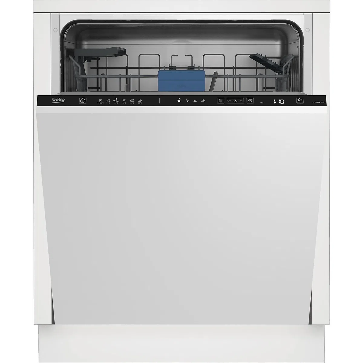 Beko BDIN36451 Geschirrspüler vollintegrierbar 6 Programme, LCD Display, Startzeitvorwahl EEK: B ohne Möbelfront