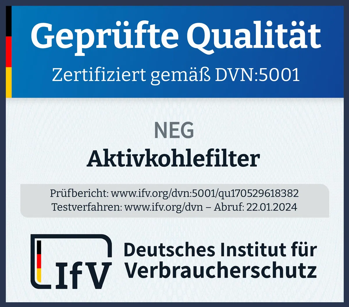 Original NEG Aktivkohlefilter GF15, 2er Set für NEG15-AT und NEG15-DC | Geruchsneutralisierung, Umluft-Betrieb, Kompatibel mit NEG15-AT, Kompatibel mit NEG15-DC, Druckknopf-Bedienung