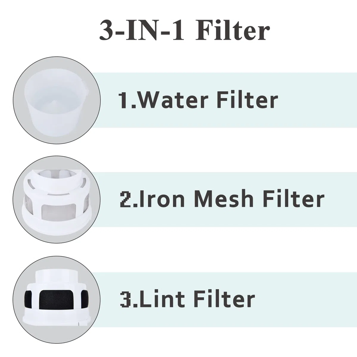3-in-1 Innen-Trockner-Belüftungs-Set, Filtereimer für elektrische Trockner, mit 10,2 cm x 1,5 m, doppelschichtigem Proflex-Kanal (weiß)