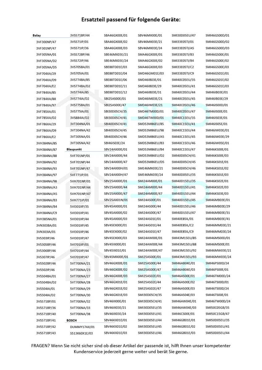 DL-pro Heizpumpe Umwälzpumpe für Bosch Siemens Neff 12019637 Heizung Pumpe für iQ100 iQ300 iQ500 iQ700 SuperSilence Extraklasse Geschirrspüler Spülmaschine Copreci 9001.375.885 Gray