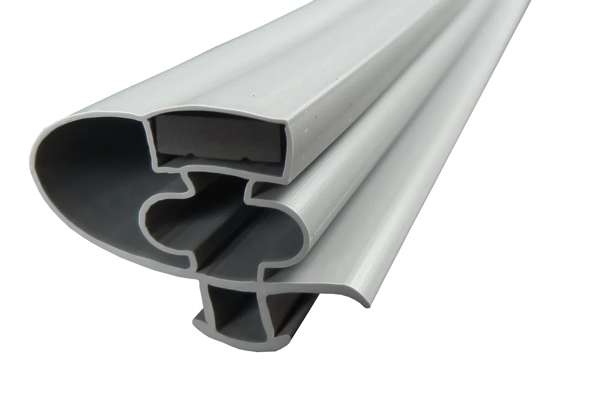 Magnetdichtung Profil groß KD09-2500mm inkl. Magnetband - Farbe: Grau (Kühlschrankdichtung)