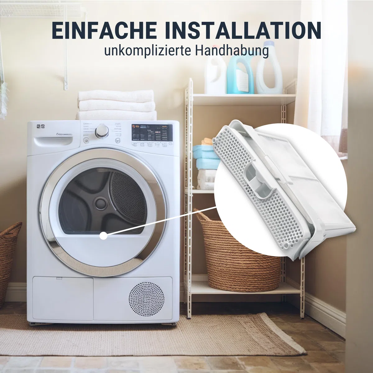 Flusensieb Filtertasche Filter für Bosch Siemens Neff Balay 656033 00656033 für Trockner wie iQ300 iQ390 IQ500 iQ700 IQ790 iQ800 IQ890 Waschtrockner