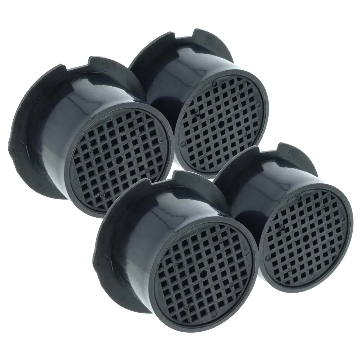 vhbw 4x Filter kompatibel mit Liebherr WTEes 2053, WTes 4677, WTes 4176, WTes 4177, WTes 1753, WTes 3253 Kühlschrank - Aktivkohlefilter