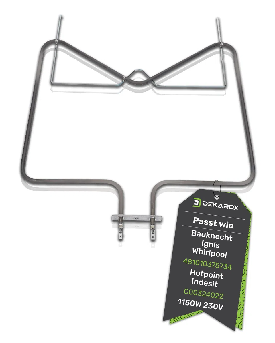 Unterhitze Heizelement 230V 1150W für Bauknecht Whirlpool Ignis 481010375734 IRCA 7005R616 für Backofen Herd