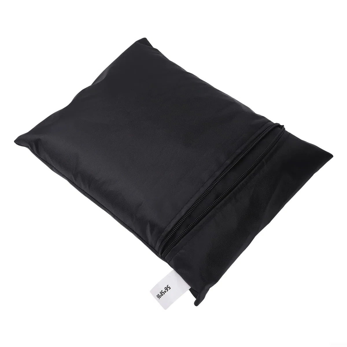 RichVibe Strapazierfähige Outdoor-Kühlschrankabdeckung aus 210D-Oxford-Gewebe mit wasserdichter Beschichtung, elastischer Saumkordel und Schnallenriemen für sicheren Sitz, zwei Front-Reißverschlüsse