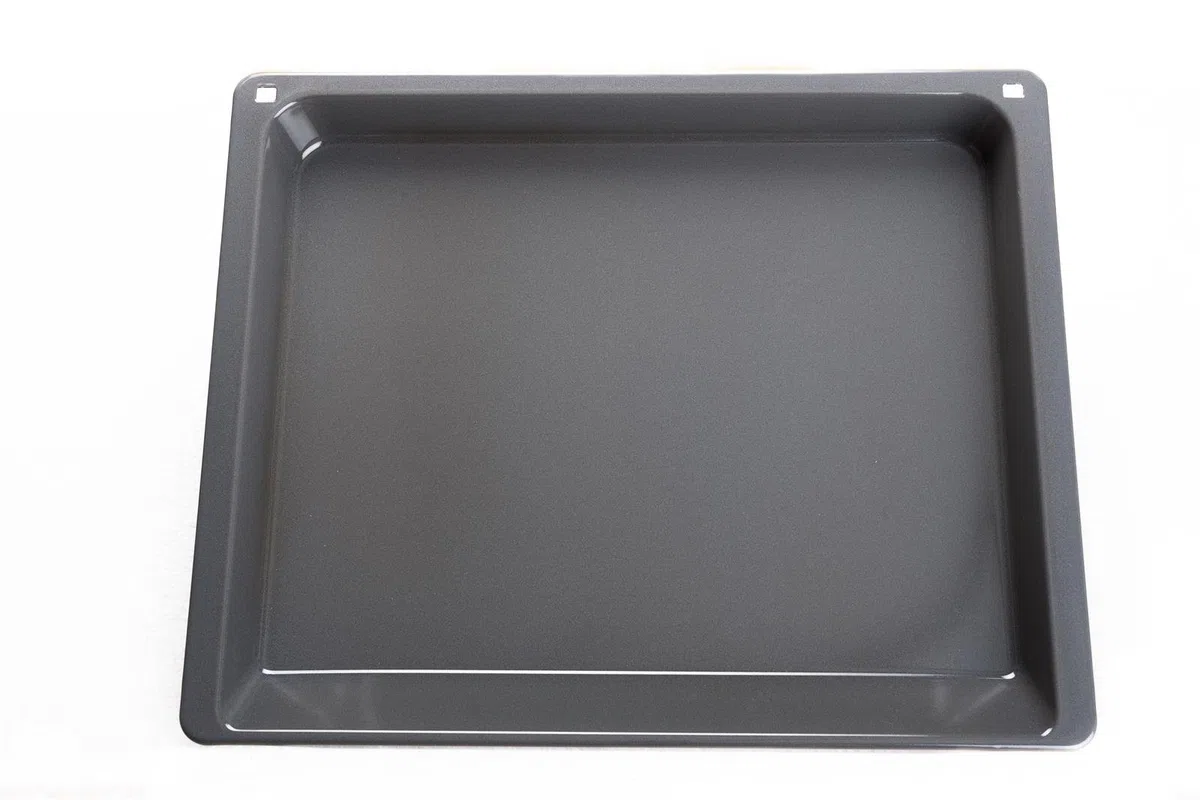 BSH Bosch Siemens Neff Fettpfanne, Universalpfanne, Backblech emailliert grau 45,5cm x 37,5cm x 3,9cm Nr.: 17001433