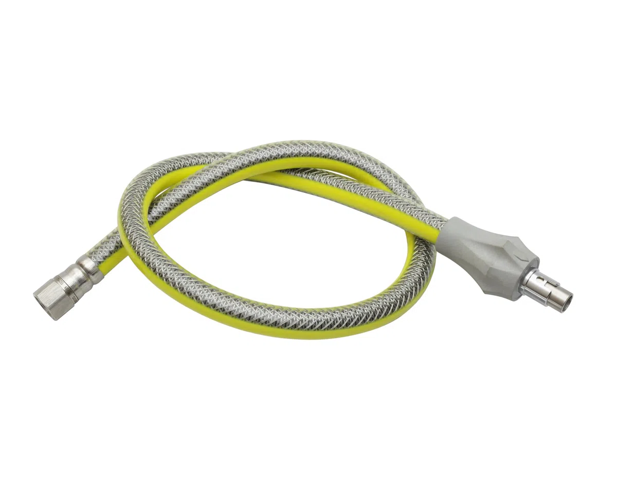 Allgasschlauch Gassicherheitsschlauch Leitung 1500mm 1,5m 1/2" Gas Herd Grill EN14800 DIN DVGW