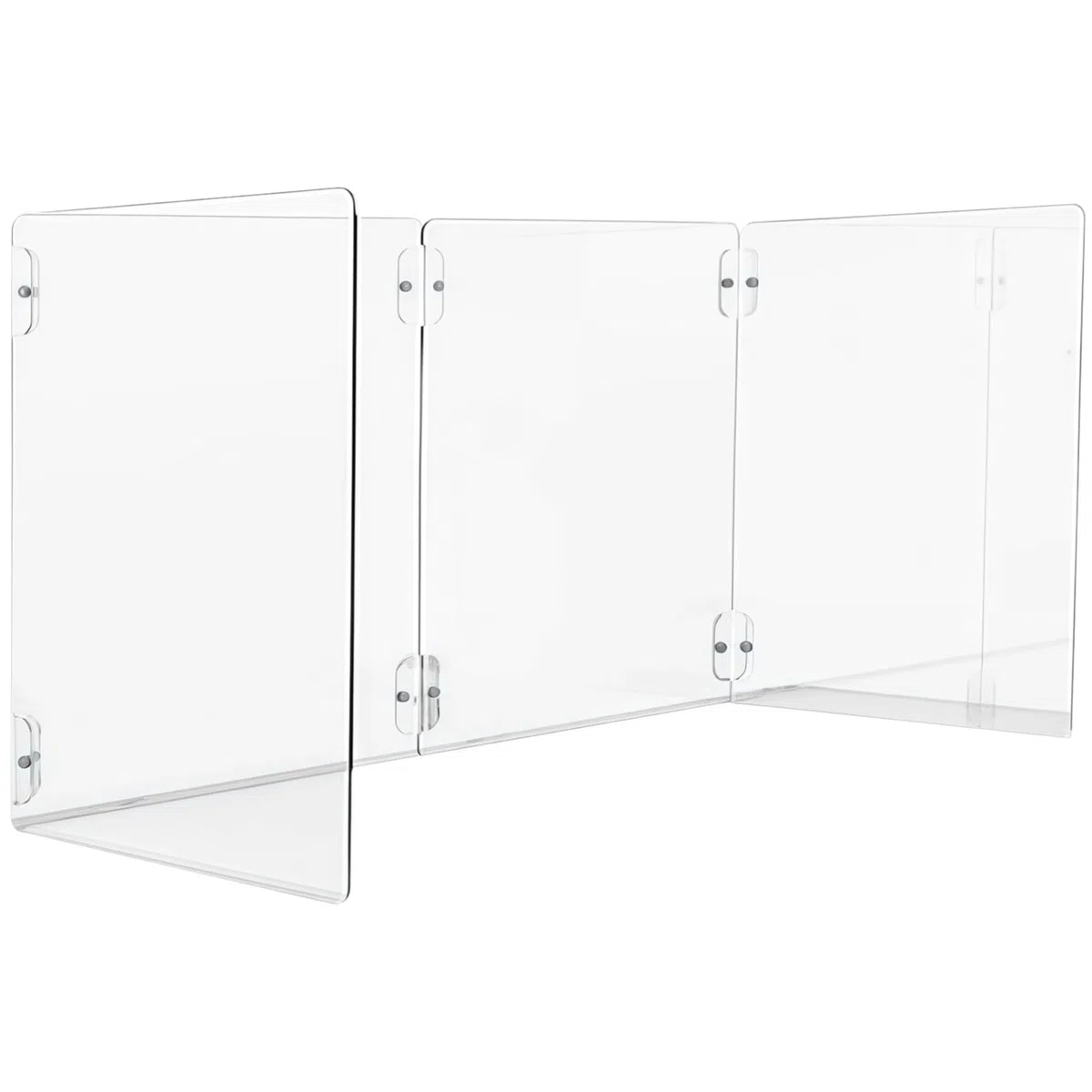 Induktionskochfeld-Schutzabdeckung, hitzebeständiger Spritzschutz für Herde, einfach zu montieren und zu verstauen, transparentes Design, 4-teiliger Spritzschutz aus Acryl
