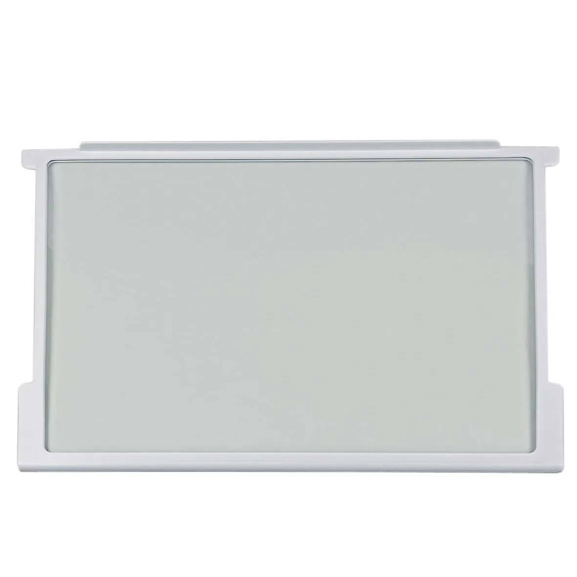 Gorenje 163336 ORIGINAL Glasplatte Scheibe Abdeckplatte Glasboden mit Halteleisten fürs Lebensmittelfach 465x300x7mm z.T. HZI2926 HZI2921 HS2226 HS1826 HI2226 HI1826 HI1526 G3000200 Kühlschrank