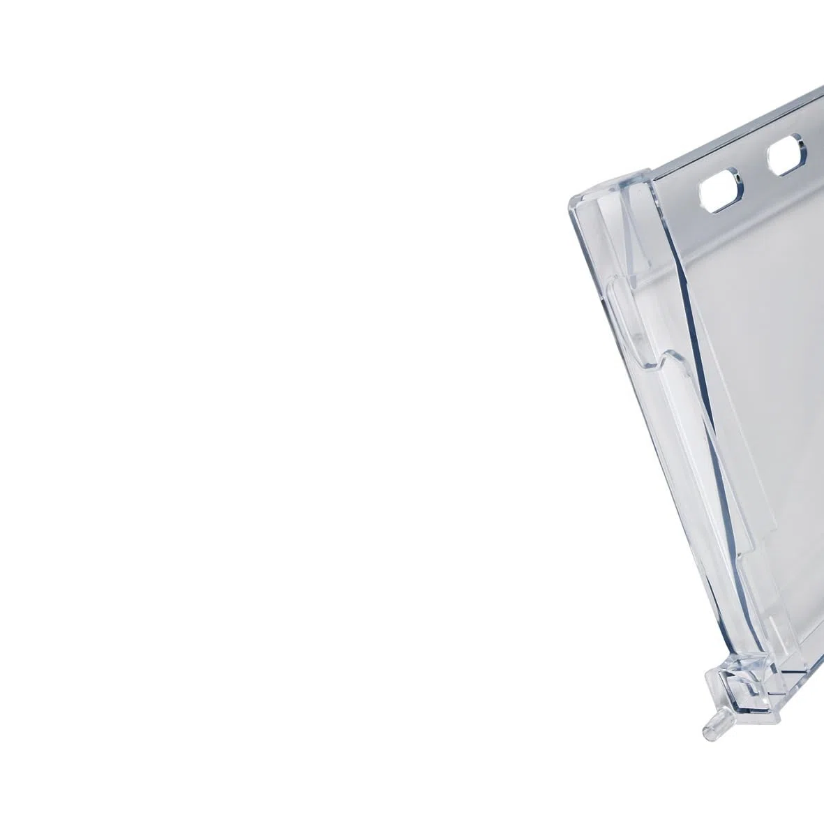 easyPART Kompatibel/Ersatz für Bauknecht 482000092937 Gefrierfachklappe Frosterfachklappe Klappe oben für Gefrierschrank Kühlgefrierkombination Whirlpool Indesit C00386406 eingesetzt in GKN KCBPZ GKN