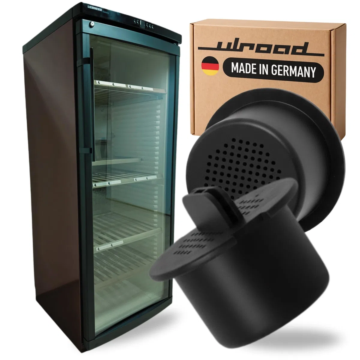 2 x Aktivkohlefilter Wein Filter kompatibel mit Liebherr 7433243 Weinkühlschrank Weinschrank Kühlschrank Miele 9447050 5466530 Bosch 00467217
